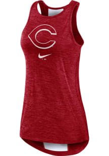 Nike Cincinnati Reds Womens Red Primetime Tank Top
