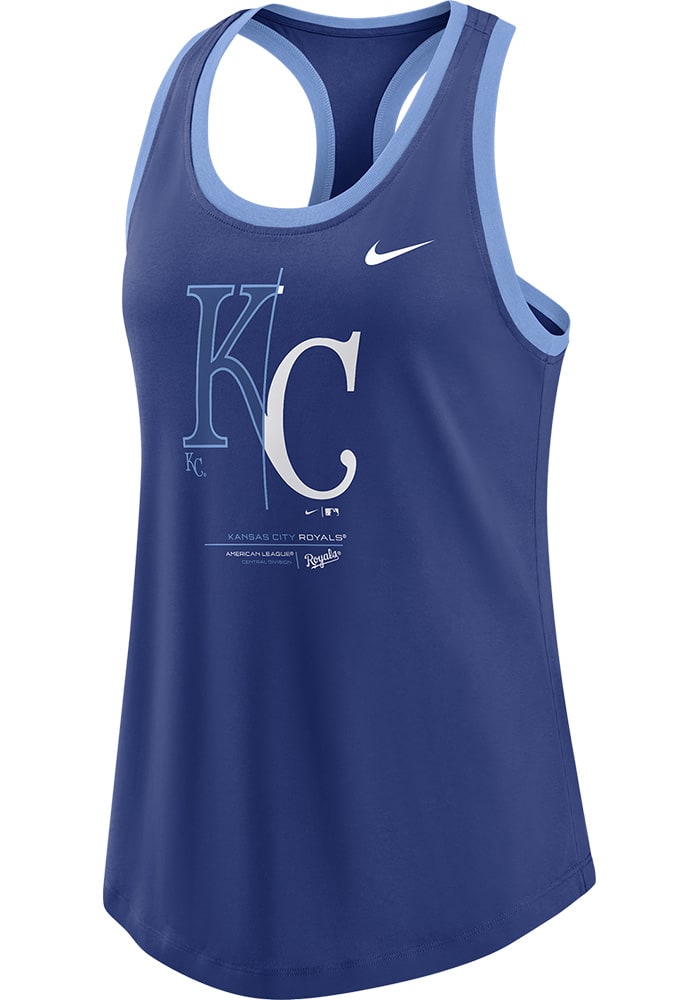 Nike Womens Kansas City KC Current 2023 Tank Top Shirt - Navy Blue
