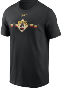 Nike Pittsburgh Pirates Black Local Short Sleeve T Shirt