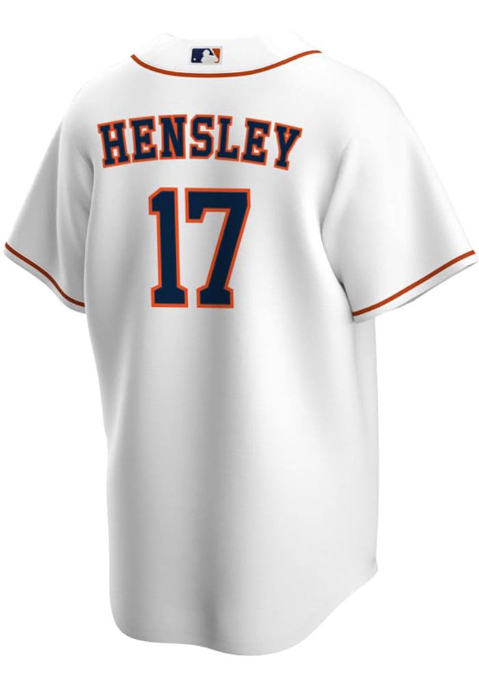 David Hensley Men's Houston Astros Home Jersey - White Replica