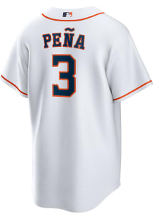 Jeremy Pena Houston Astros Mens Replica Home Jersey - White