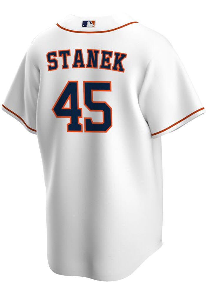 Men's Ryne Stanek Houston Astros Authentic Navy Alternate Jersey