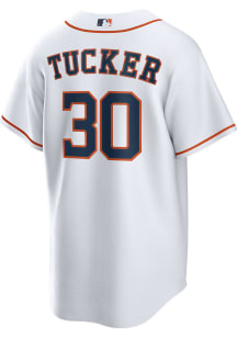 Kyle Tucker Houston Astros Mens Replica Home Jersey - White