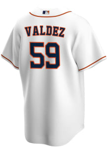 Framber Valdez Houston Astros Mens Replica Home Jersey - White