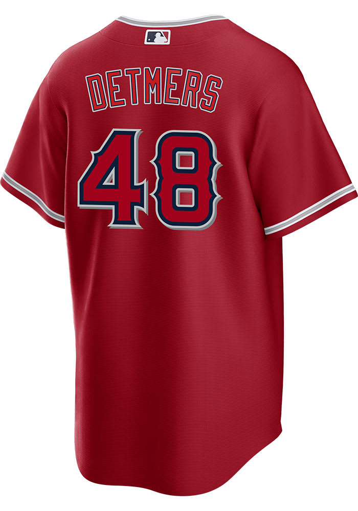 Reid Detmers Los Angeles Angels Alternate Red Baseball Player Jersey —  Ecustomily