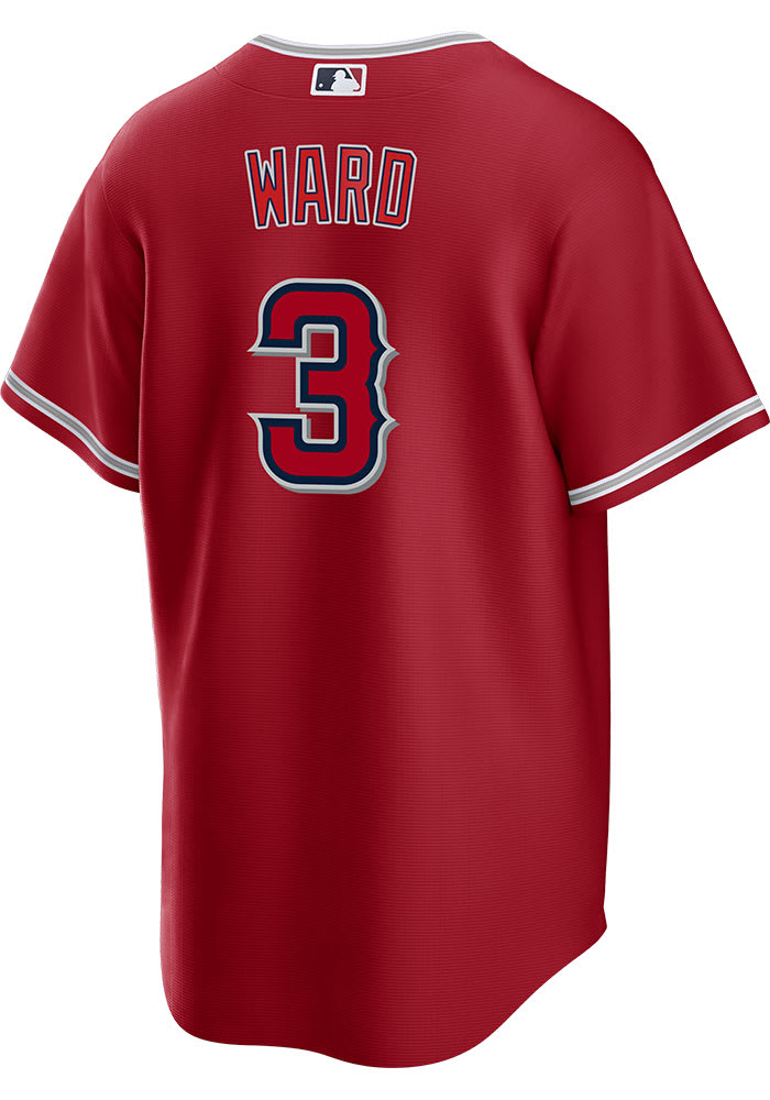 Fanatics (Nike) Taylor Ward Los Angeles Angels Replica Alt Jersey - Red, Red, 100% POLYESTER, Size L, Rally House