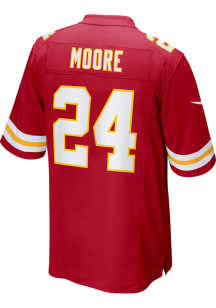 Skyy Moore  Nike Kansas City Chiefs Red Game Football Jersey