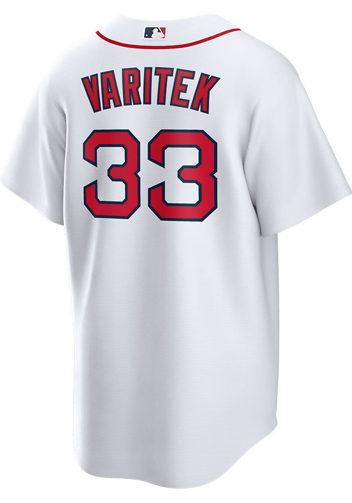 Jason Varitek Boston Red Sox Jersey Number Kit, Authentic Home