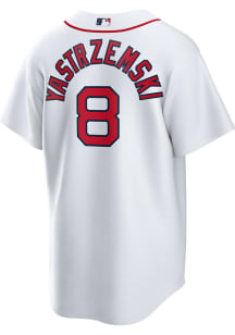 Carl Yastrzemski Boston Red Sox Mens Replica Home Jersey - White