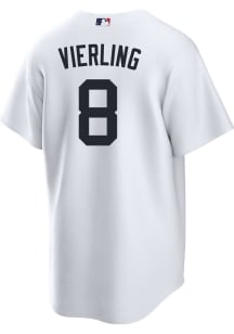 Matt Vierling Detroit Tigers Mens Replica Home Jersey - White