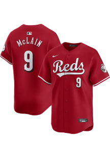 Matt McLain Nike Cincinnati Reds Mens Red Alt Limited Baseball Jersey
