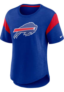 Nike Buffalo Bills Womens Blue Prime Short Sleeve T-Shirt