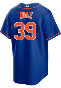 Edwin Diaz New York Mets Mens Replica Alt Jersey - Blue