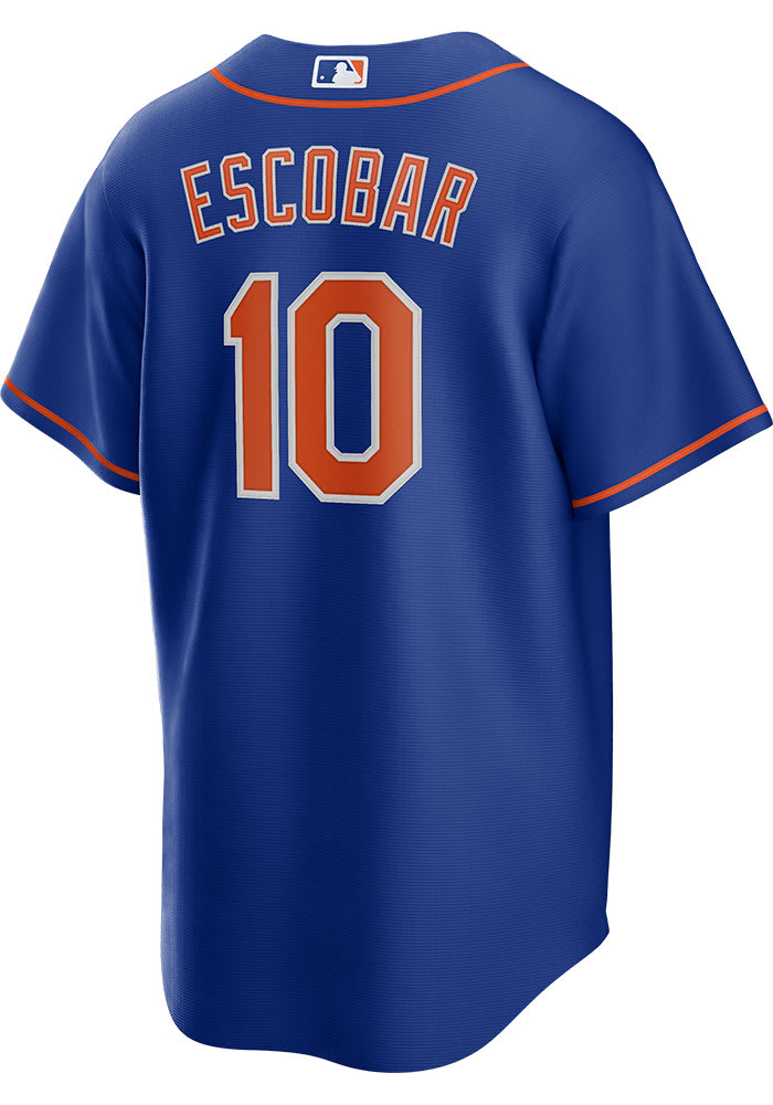 Fanatics (Nike) Eduardo Escobar New York Mets Replica Alt Jersey - Blue, Blue, 100% POLYESTER, Size S, Rally House