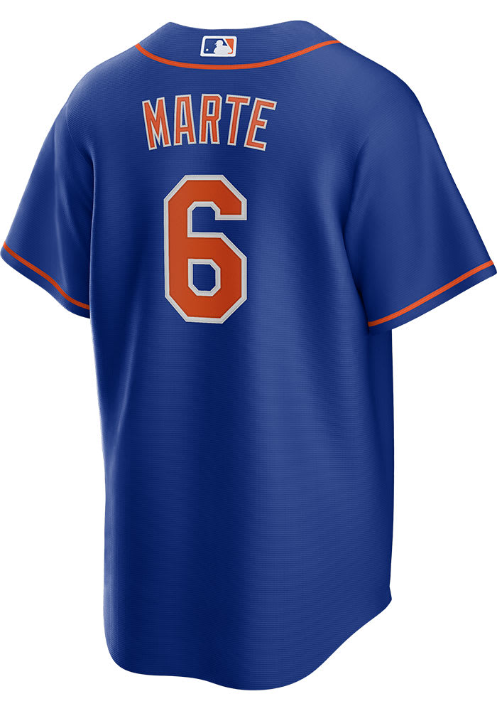 Starling Marte Jersey - NY Mets Replica Adult Home Jersey