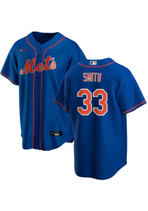 Drew Smith New York Mets Mens Replica Alt Jersey - Blue