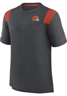 Nike Cleveland Browns Brown DRI-FIT PLAYER Short Sleeve T Shirt