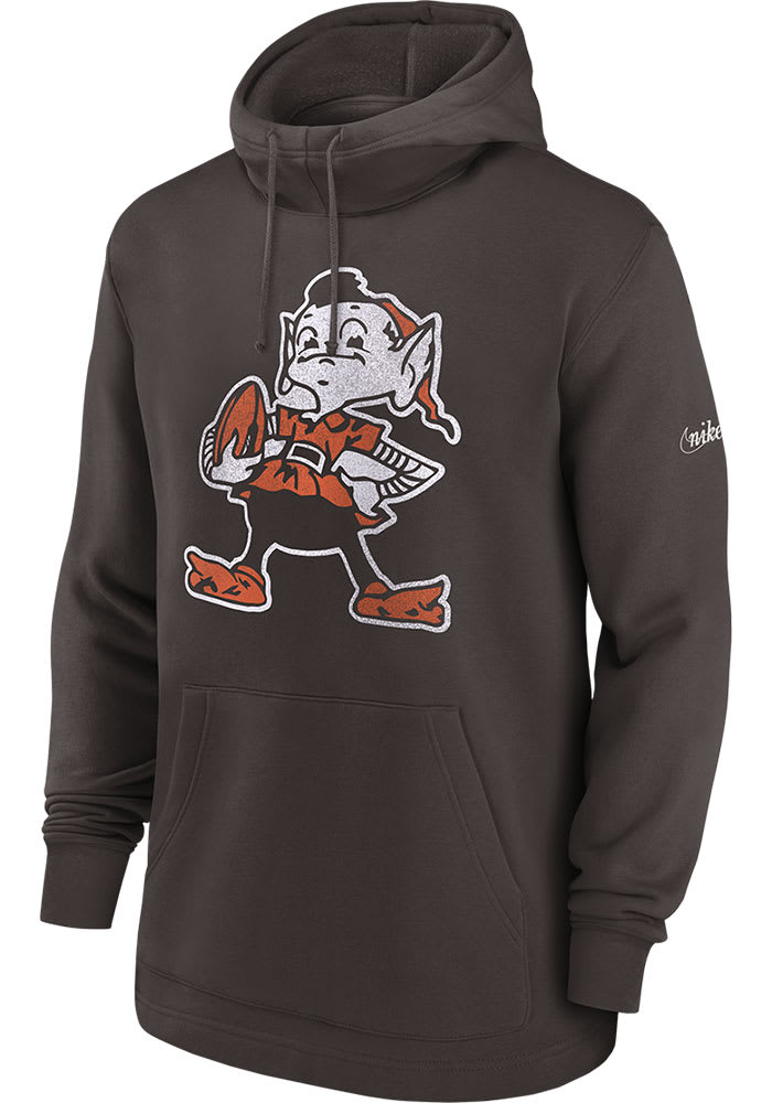 cleveland browns elf hoodie nike