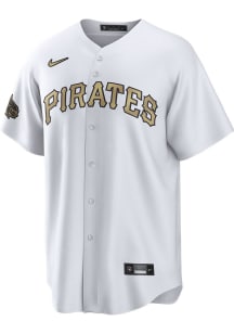 Pittsburgh Pirates Mens Nike Replica All Star Game Jersey - White