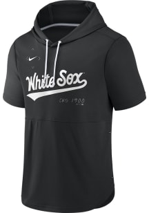 Nike Chicago White Sox Black Springer Short Sleeve Hoods