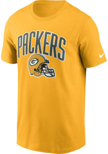 Nike Green Bay Packers Gold Essential Team Athletic Short Sleeve T Shirt