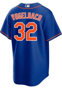 Daniel Vogelbach New York Mets Mens Replica Alt Jersey - Blue