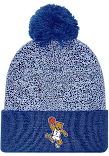 Pitt Panthers Blue Basketball Marled Cuff Beanie Mens Knit Hat