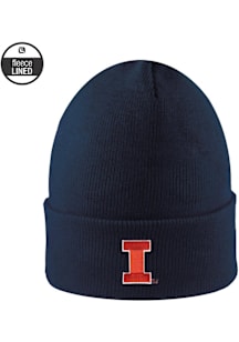 LogoFit Illinois Fighting Illini Navy Blue Southpole Mens Knit Hat