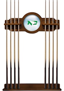 North Dakota Fighting Hawks Solid Wood Cue Rack Pool Table