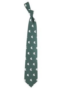 Prep Michigan State Spartans Mens Tie - Green