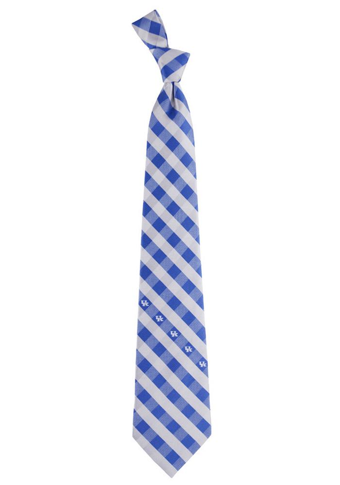 Kentucky Wildcats Check Mens Tie