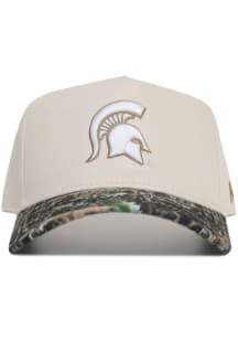 Michigan State Spartans Ivory Camo Connector Adjustable Hat