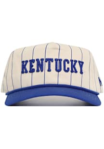 Kentucky Wildcats Pinstripe Rope Adjustable Hat - Ivory