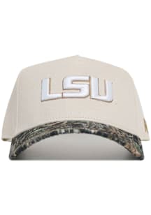 LSU Tigers Camo Connector Adjustable Hat - Ivory