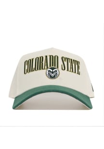 Colorado State Rams Retro Block Adjustable Hat - Ivory