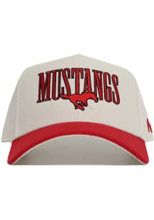 Nike SMU Mustangs White Flat Name Mascot Legend Short Sleeve T Shirt