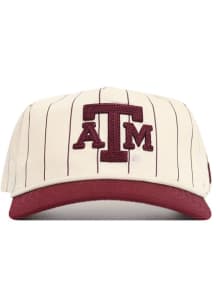 Texas A&amp;M Aggies Pinstripe Rope Adjustable Hat - Ivory
