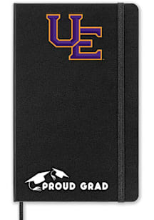 Evansville Purple Aces Proud Grad team logo Notebook and Folder - Black