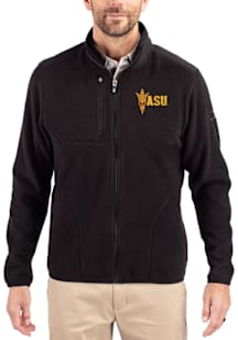 Cutter and Buck Arizona State Sun Devils Mens Black Cascade Sherpa Big and Tall Light Weight Jacke..