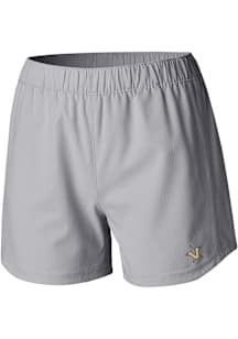 Columbia Vanderbilt Commodores Womens Grey Heat Seal Tamiami Pull-On Shorts