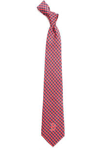 Boston Red Sox Gingham Mens Tie
