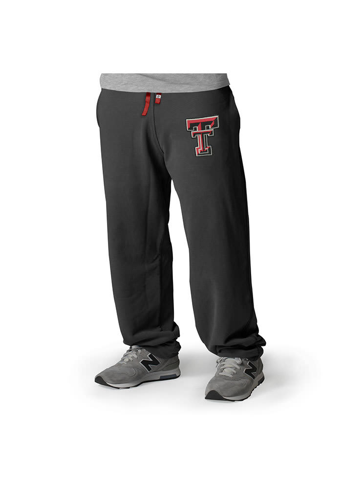 47 Texas Tech Red Raiders Mens Grey Varsity Fashion Sweatpants