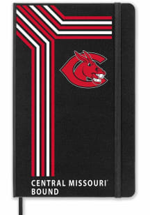 Central Missouri Mules School Bound team logo Notebook and Folder - Black