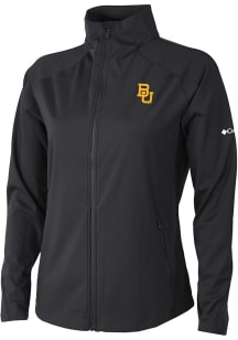 Columbia Baylor Bears Womens Black Fairway Friends Light Weight Jacket