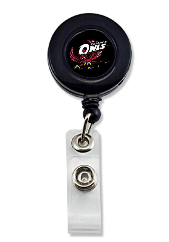 Temple Owls retractable Badge Holder
