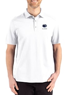 Cutter and Buck Penn State Nittany Lions Mens White Alumni Advantage Refresh Short Sleeve Polo