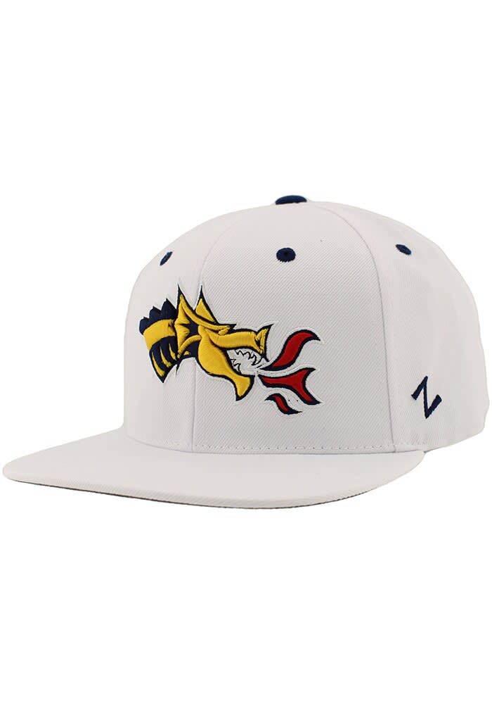 Drexel Dragons Zephyr White Z11 Snapback Hat - 17508660