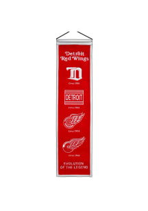Detroit Red Wings 8x32 Heritage Banner