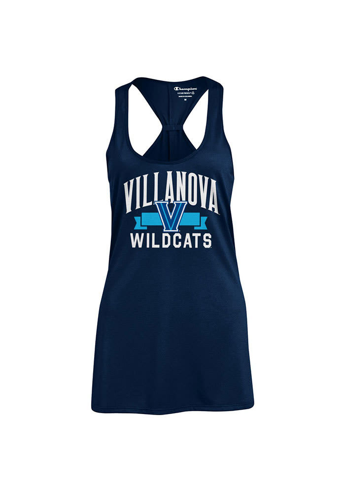 Champion Villanova Wildcats Juniors Navy Blue Swing Tank Top