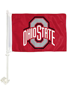 Ohio State Buckeyes 11x16 Car Flag - Red
